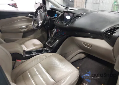 2018 Ford C-Max Hybrid Titanium from USA, damaged, VIN 1FADP5DU8JL101901